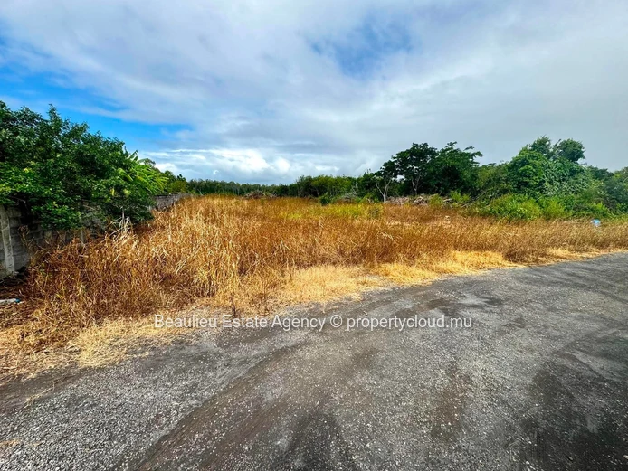Residential plot of 25 perches for sale in Beau Plateau, Goodlands.